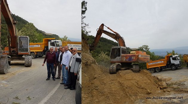 YAYLA YOLU GENİŞLETİLİYOR.