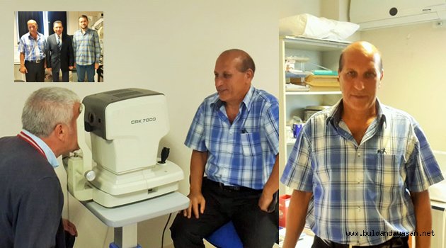 YENİ GÖZ DOKTORUMUZ GÖREVE BAŞLADI