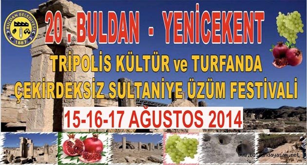 YENİCEKENT ÜZÜM FESTİVALİ 15-16-17 AĞUSTOS’TA YAPILACAK.