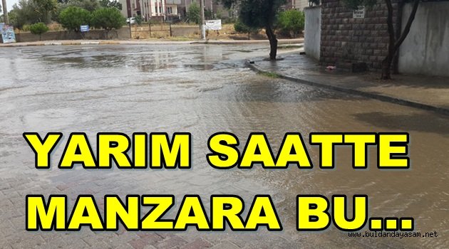 YOLLAR GÖLE DÖNDÜ.