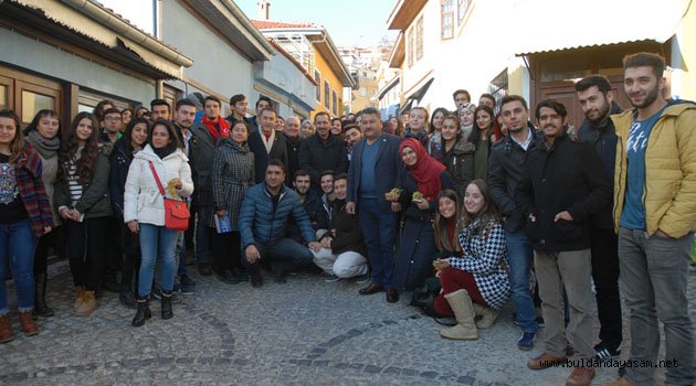ZİRAAT ODASI AĞIRLADI.
