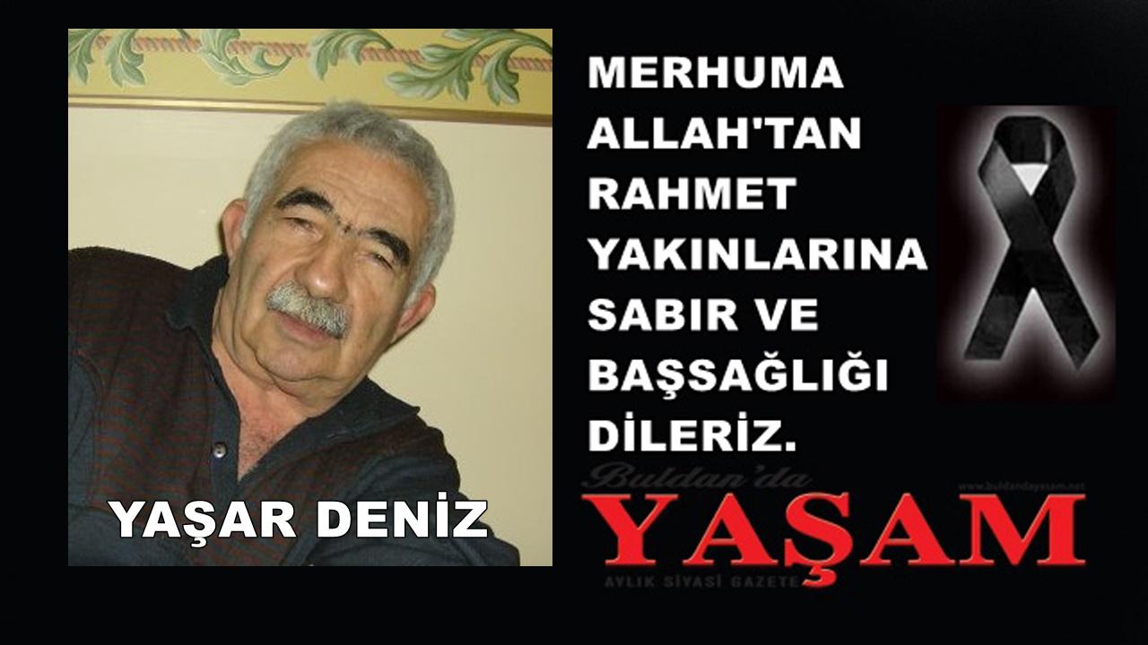 19 EKİM 2025 – YAŞAR DENİZ
