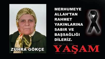 23 EKİM 2025 – ZÜHRA GÖKÇE