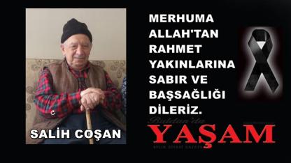 30 EKİM 2025 – SALİH COŞAN