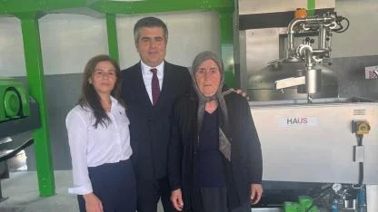 DELİCE BULDAN ZEYTİNYAĞI TÖRENLE HİZMETE GİRDİ