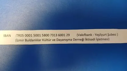 İZMİR BULDANLILAR DERNEĞİNDEN DUYURU
