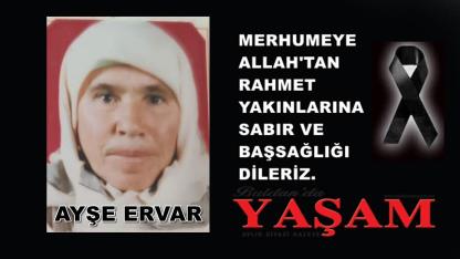 15 KASIM 2025 - AYŞE ERVAR