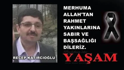 2 KASIM 2025 -  RECEP KATIRCIOĞLU