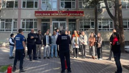 HÜKÜMET KONAĞI PERSONELİNE YANGIN SÖNDÜRME EĞİTİMİ