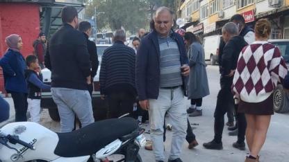 İKİ MOTOSİKLET ÇARPIŞTI, 2 YARALI