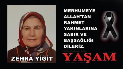 2 ARALIK 2025 – ZEHRA YİĞİT