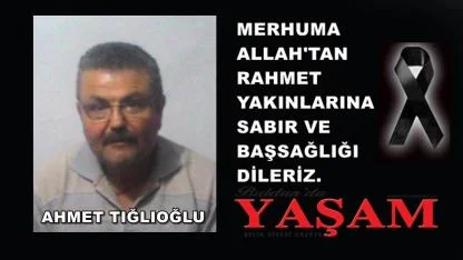 28 ARALIK 2025 - AHMET TIĞLIOĞLU