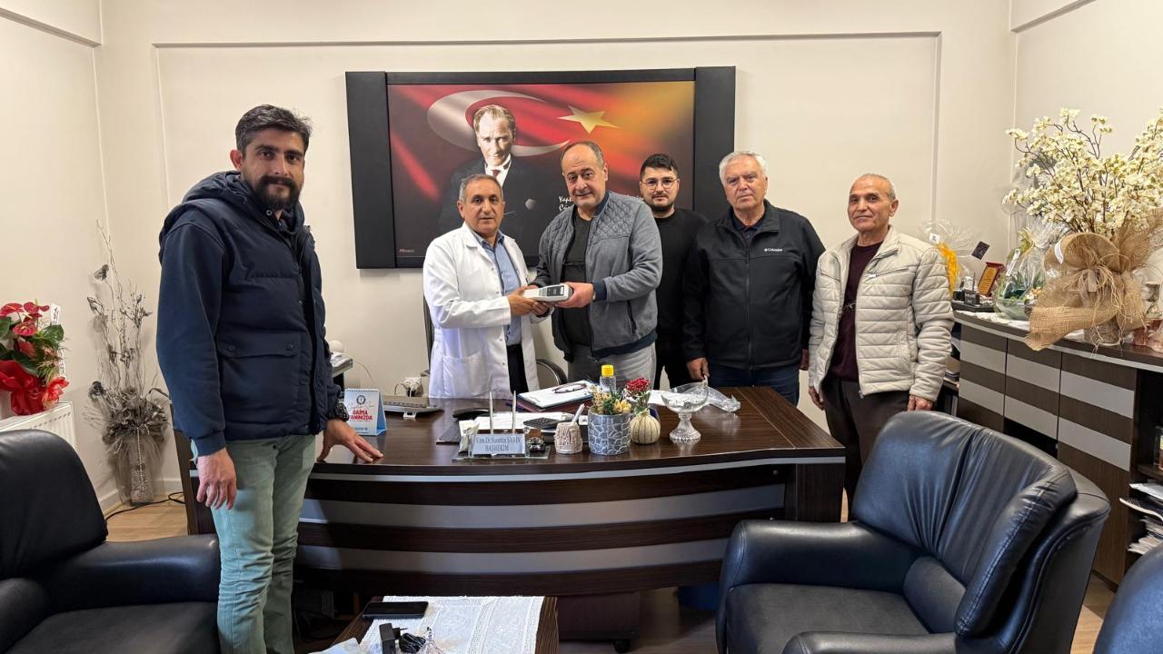 DAMAR TESPİT CİHAZI TESLİM EDİLDİ