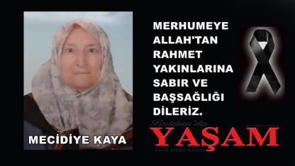 21 OCAK 2026 – MECİDİYE KAYA