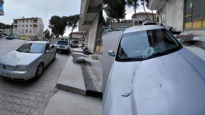 BULDAN’DA FIRTINA ZARARLARA YOL AÇTI