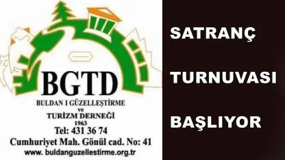 SATRANÇ TURNUVASI BAŞLIYOR