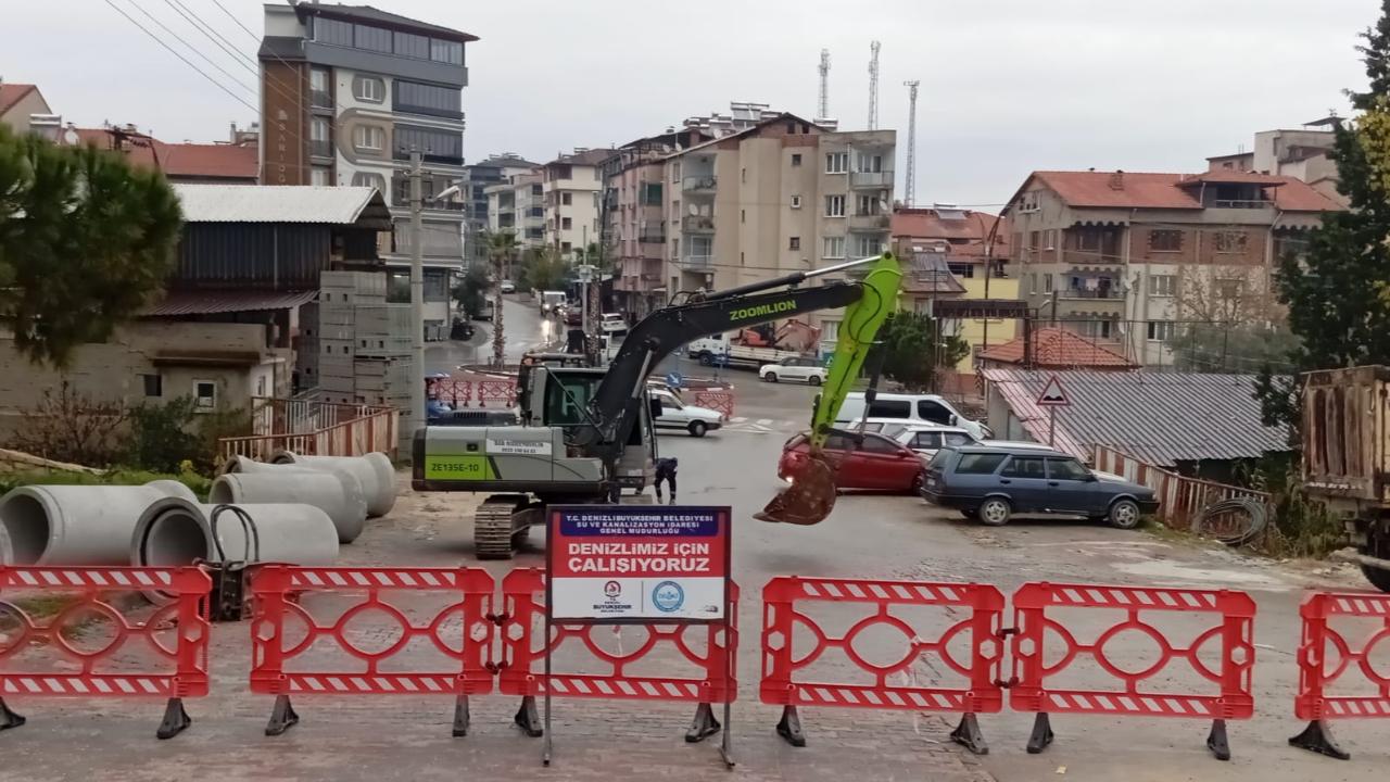 YAĞMUR SUYU HATTINDA İKİNCİ ETAP BAŞLADI