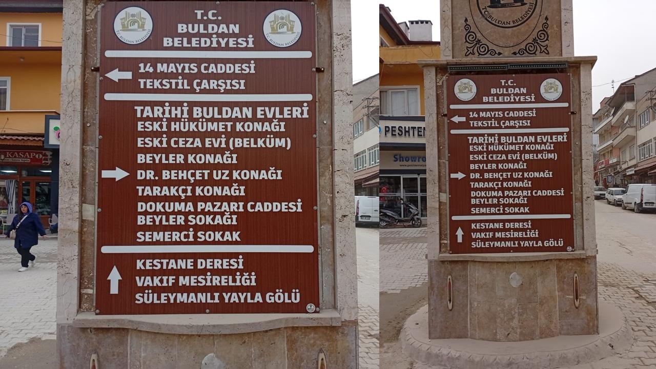 “YÖN LEVHASINA HASTANELER DE YAZILSIN”