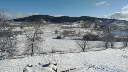 YÜKSEKLERE YAĞAN KAR SEVİNDİRDİ