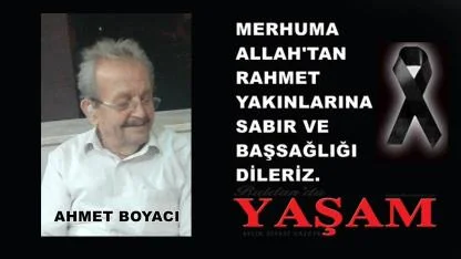 16 ŞUBAT 2026 – AHMET BOYACI (ÖLÇÜLÜ AHMET)
