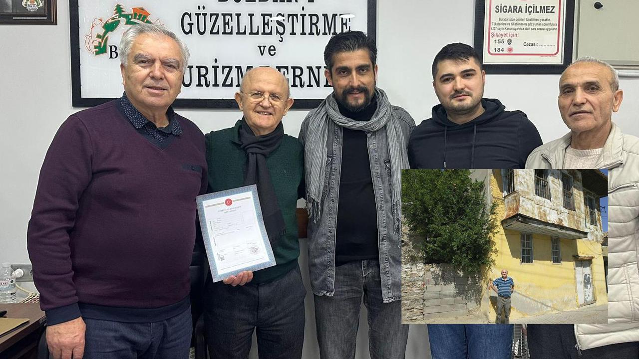 BALLAR KONAĞI  GÜZELLEŞTİRME DERNEĞİ'NE HİBE EDİLDİ.