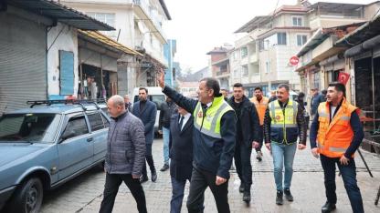 BAŞKAN ÇAVUŞOĞLU İNCELEMELERDE BULUNDU