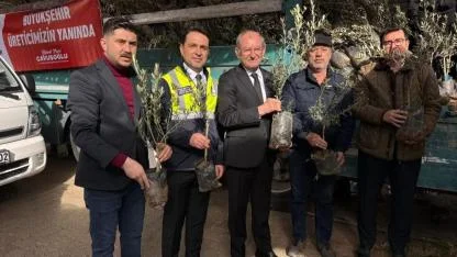 BULDAN TOPRAKLARINA 12.314 FİDAN