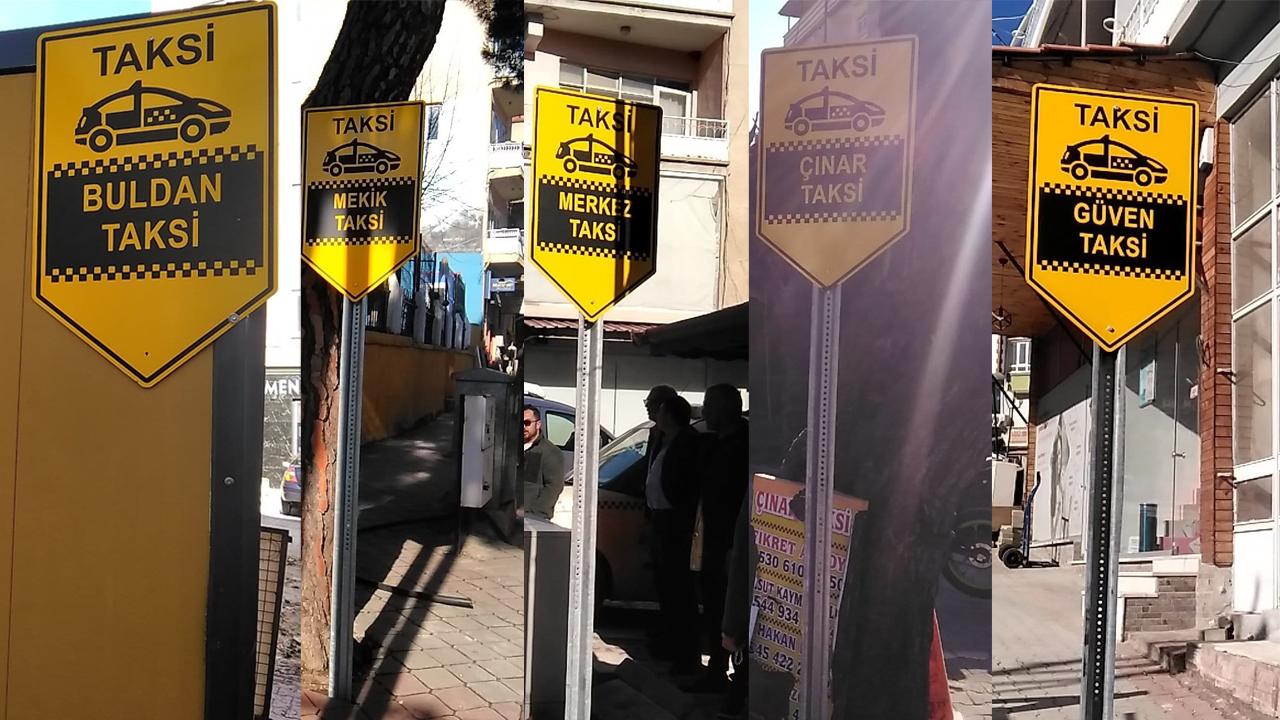 BÜYÜKŞEHİR DURAK LEVHALARINI YERLEŞTİRDİ