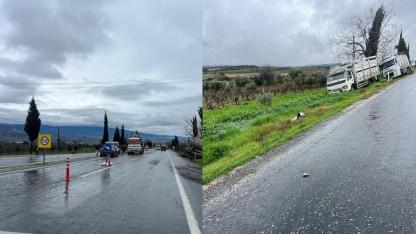 ÖLÜM YOLUNDA KAZALAR SIRAYA GİRDİ