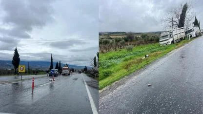 ÖLÜM YOLUNDA KAZALAR SIRAYA GİRDİ