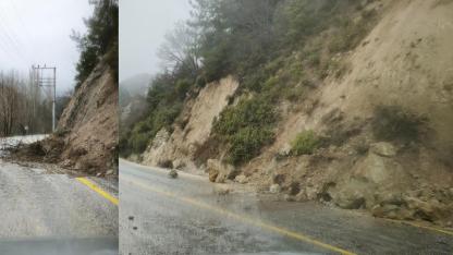 TORAK KAYMALARI YOLLARDA TEHLİKE YARATIYOR