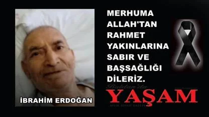 27 MART 2026 –HALİL İBRAHİM ERDOĞAN