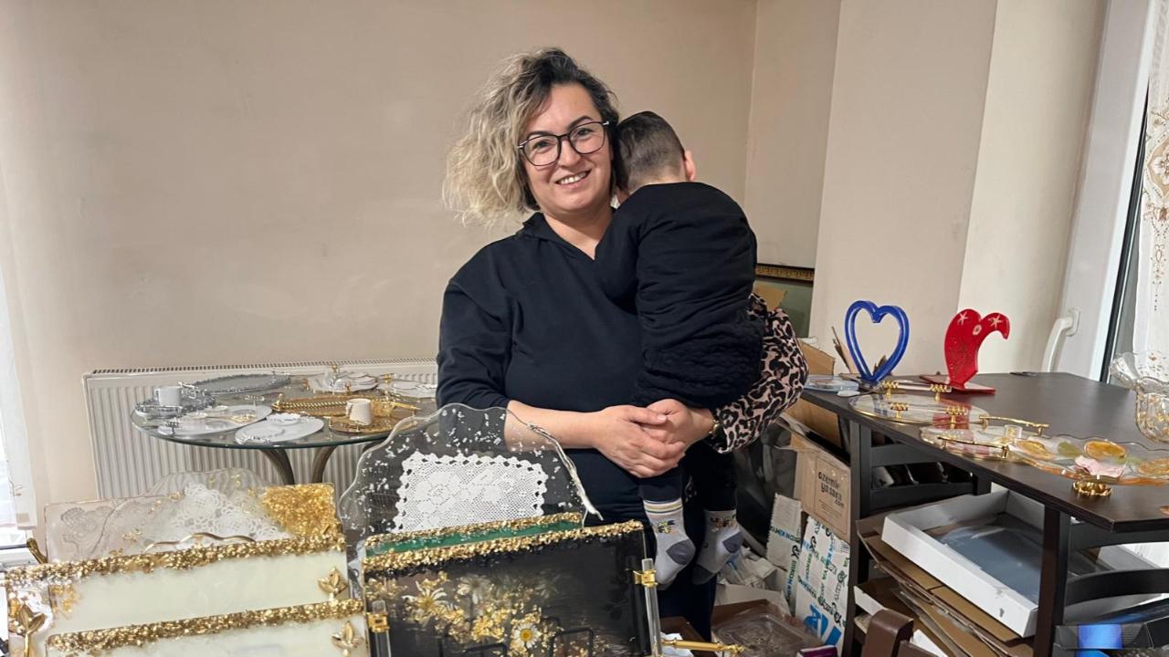 ARDA İÇİN EVİNE ATÖLYE KURDU