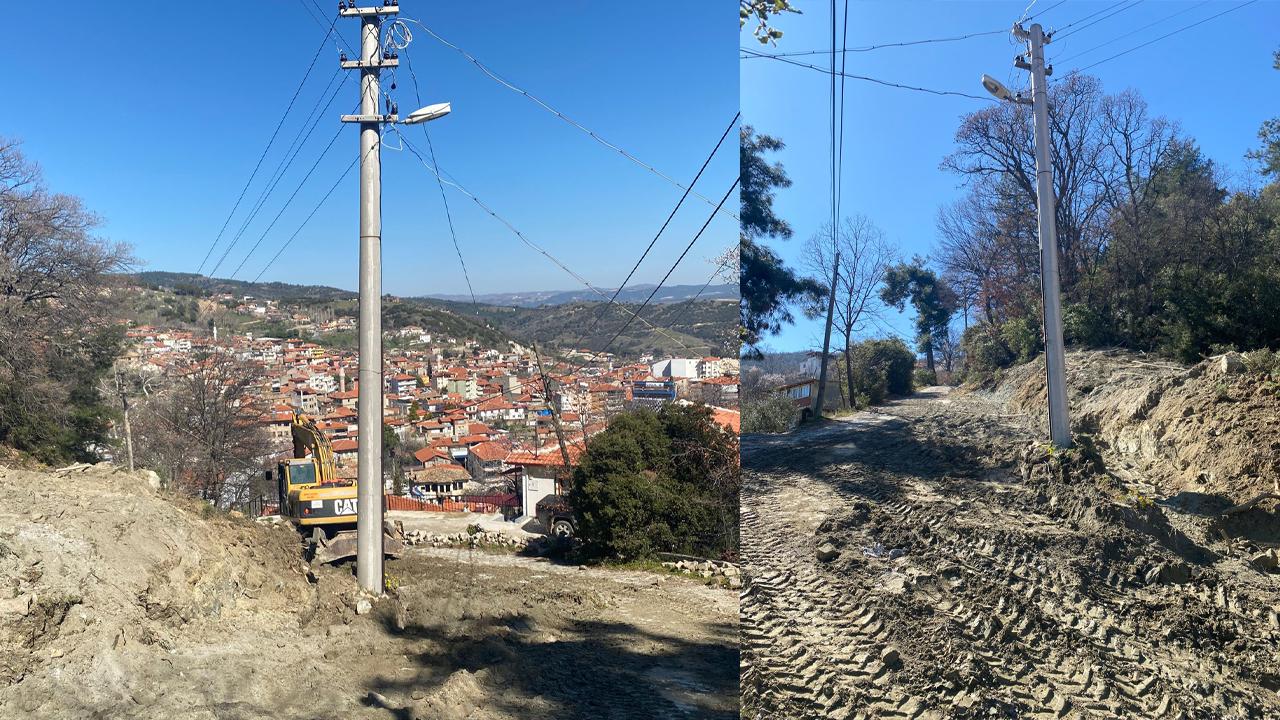 AŞAĞI HAYDAR YOLU YENİLENİYOR