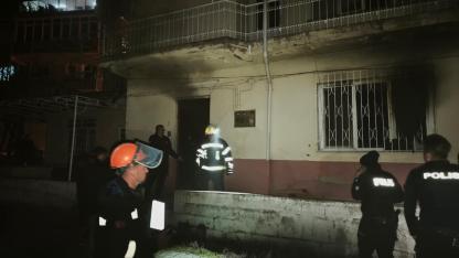 BOŞ EVDE ÇIKAN YANGIN KORKUTTU