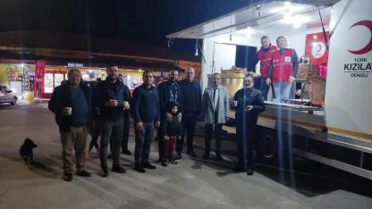 KIZILAY ZİYARET ETTİ, SEVİNDİRDİ