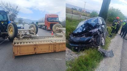 BÖLMEKAYA YOLUNDA KAZA