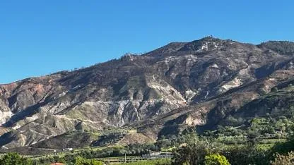 DAĞLARIN GÖRÜNTÜSÜ HÜZÜNLENDİRİYOR