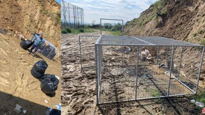 VATANDAŞIN YAPTIRDIĞI ATIK DEPOSU TAKDİR TOPLADI