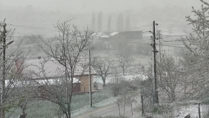 KOVANOLUK’TA KAR YAĞIŞI BAŞLADI