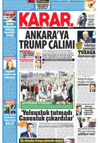 KARAR Gazete Manşeti