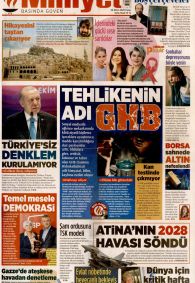 MİLLİYET Gazete Manşeti