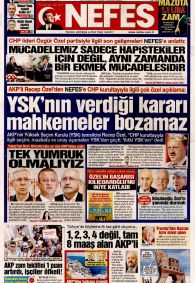 NEFES Gazete Manşeti