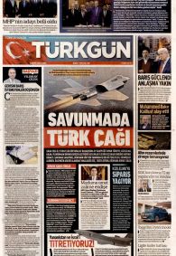 Türkgün Gazetesi Gazete Manşeti
