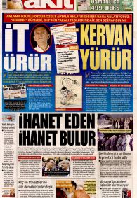 YENİ AKİT Gazete Manşeti