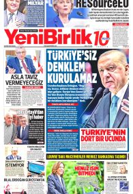 YENİBİRLİK Gazete Manşeti